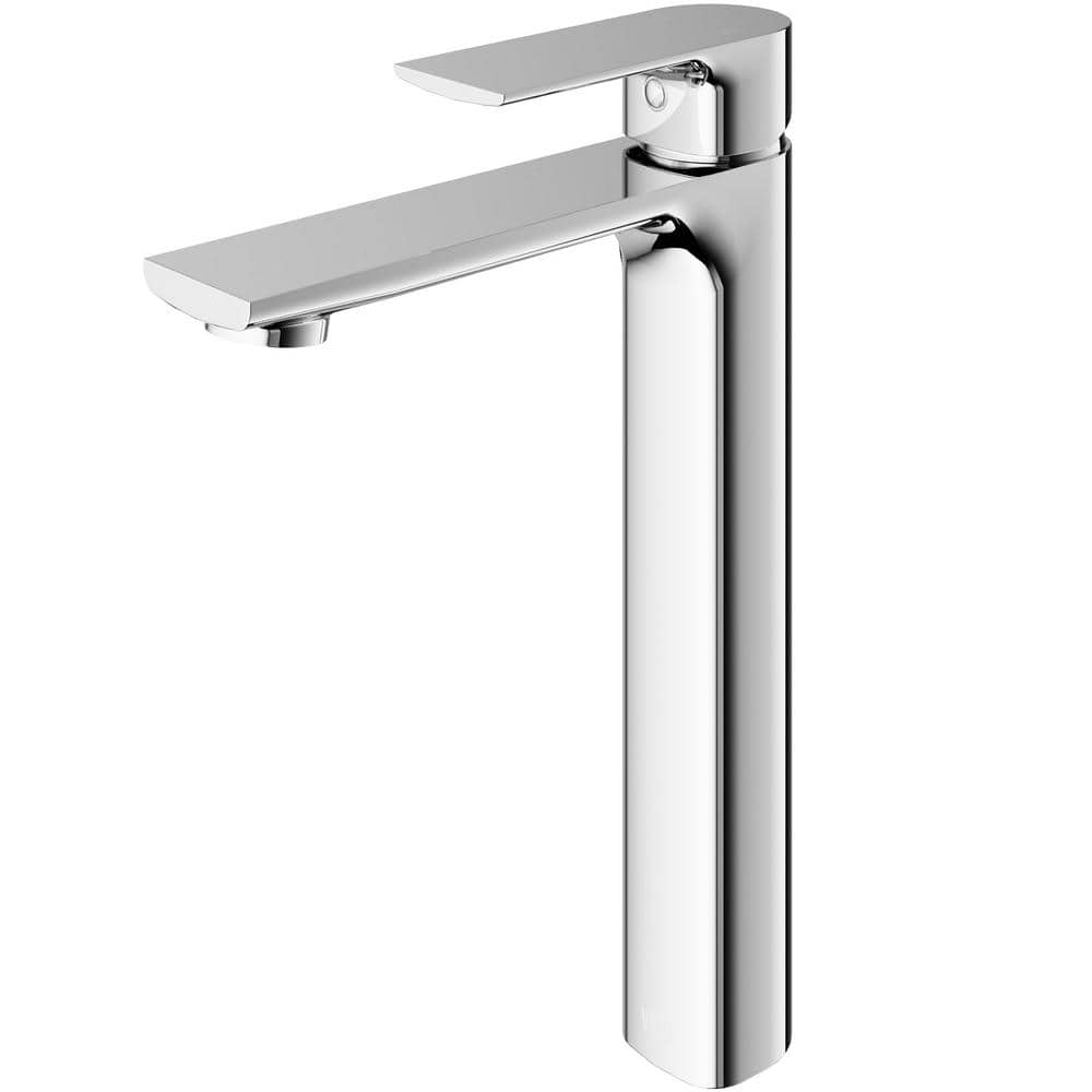 Norfolk Modern Black Brass Vessel Bathroom Faucet