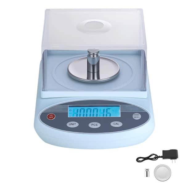 Analytical Balance, 200g x 0.001g, High-Precision Digital Food Scale with Glass Draft Shield and Pan, 13 Units