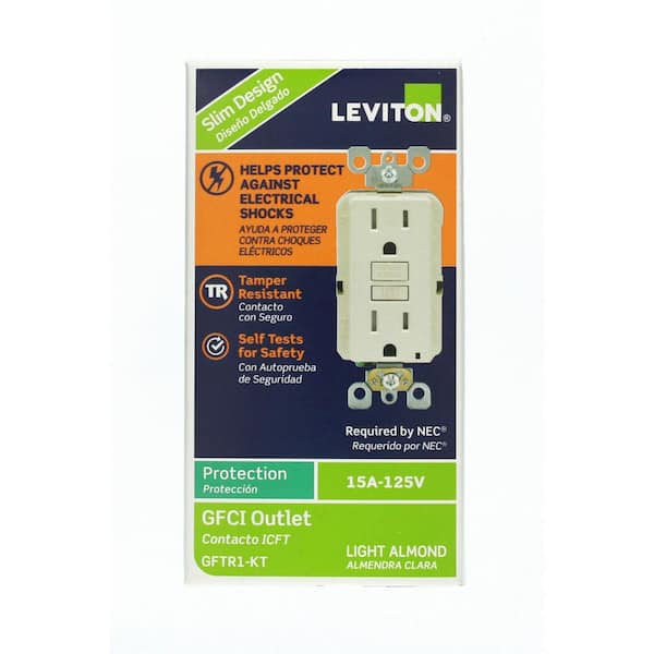 Leviton 15 Amp 125-Volt Duplex SmarTest Self-Test SmartlockPro