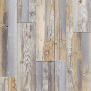 Rosy Moab Pine 20 MIL x 7.1 in. W x 48 in. L Click Lock Waterproof Luxury Vinyl Plank Flooring (23.6 sqft/case)