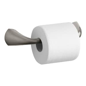 Alteo Pivoting Double Post Toilet Paper Holder in Vibrant Brushed Nickel
