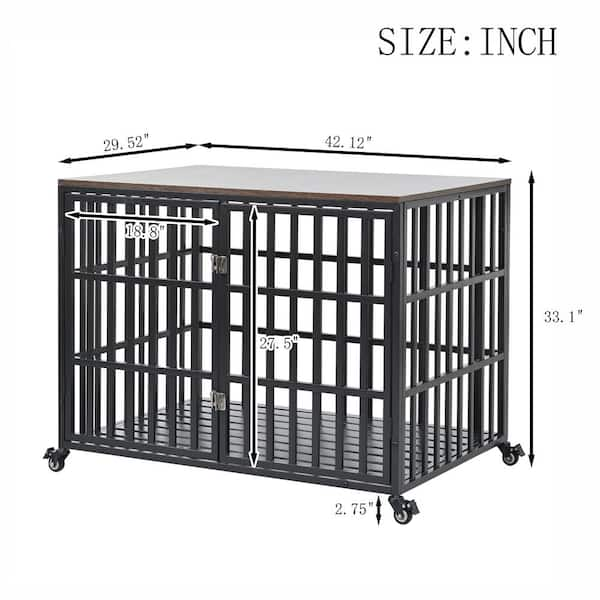 Shops medium size dog crate