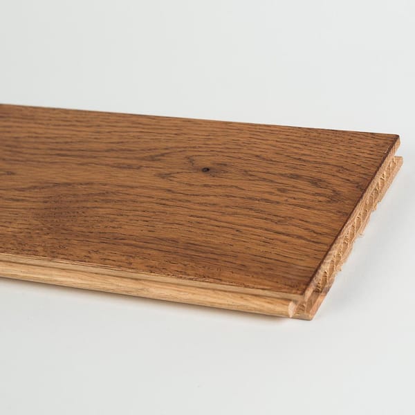 Blue Ridge Hardwood Flooring Antique Gunstock Oak 3/4 in. T x 5 in. W Smooth Solid Hardwood Flooring (20 sq.ft./case)