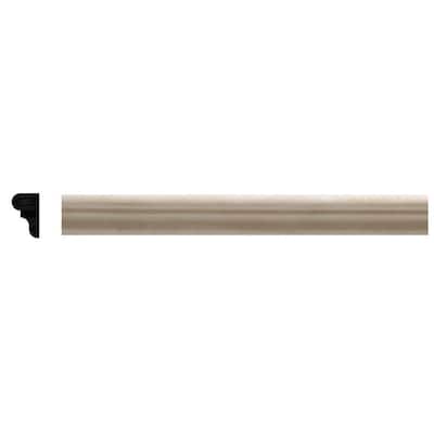 41-8 1/4 in. x 13/32 in. x 96 in. White Hardwood Colonial Trim Moulding