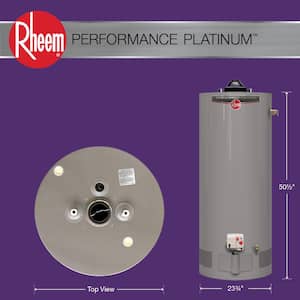 Performance Platinum 50 Gal. Short 12 Year 36,000 BTU Liquid Propane Tank Water Heater