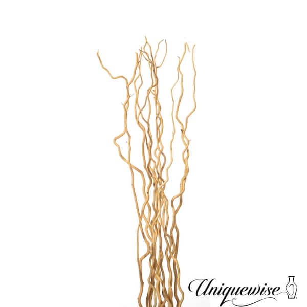 Uniquewise 47 Natural Decorative Dry Branches Birch Sticks for Home Decoration and Wedding Craft