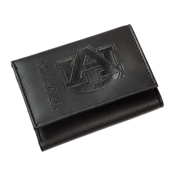 Team Sports America Auburn University NCAA Leather Tri-Fold Wallet ...