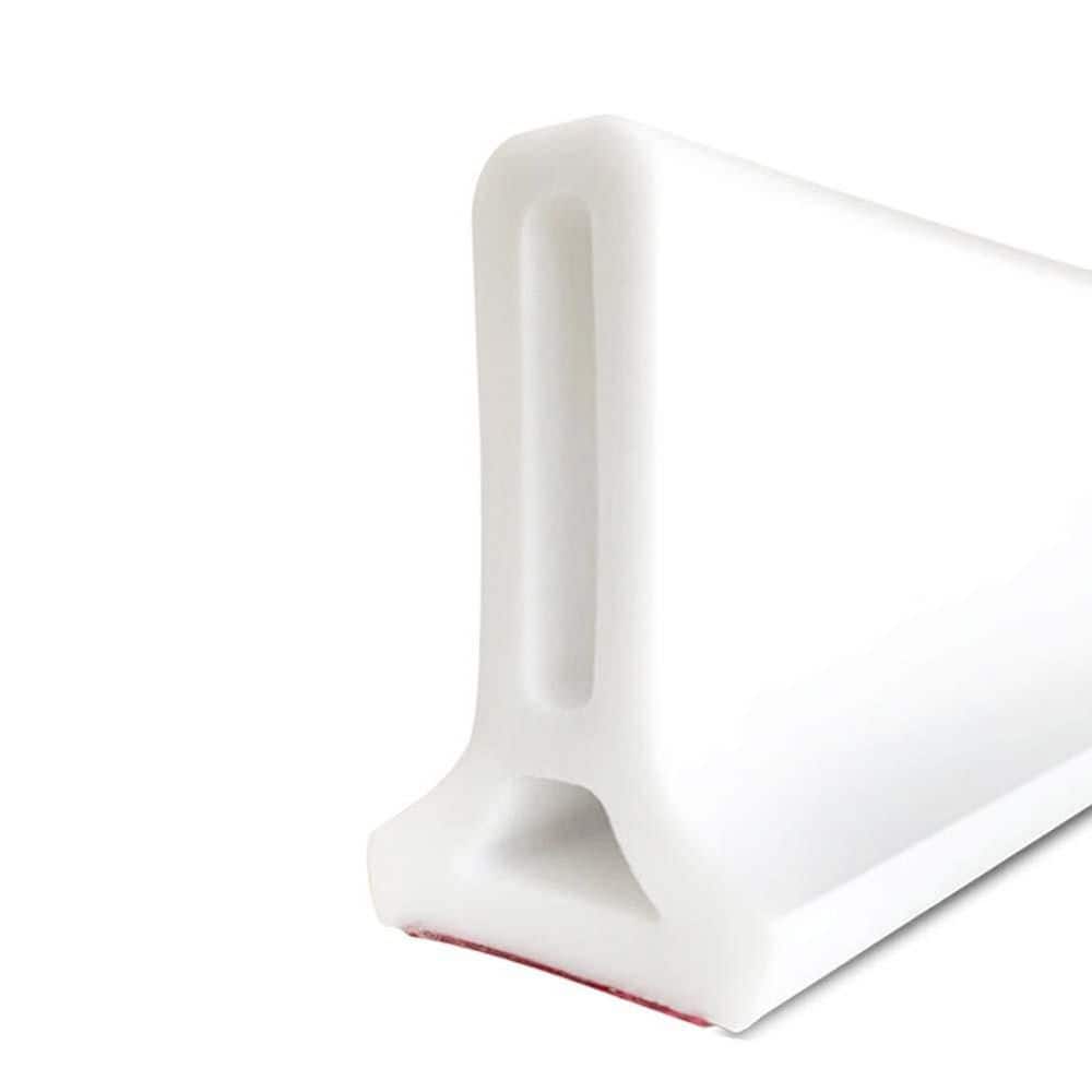 1-Piece Bath Accessory Set in White, 39 in. Collapsible Shower Water Dam, Wet Dry Separation Barrier price history on PriceWatchPro