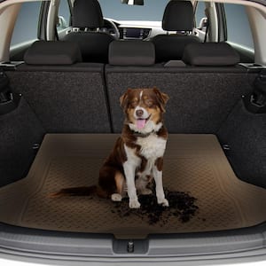 FH Group Climaproof Black Multi Purpose Non Slip 1 Piece 40 in. x 32 in. Rubber Car Cargo Tray