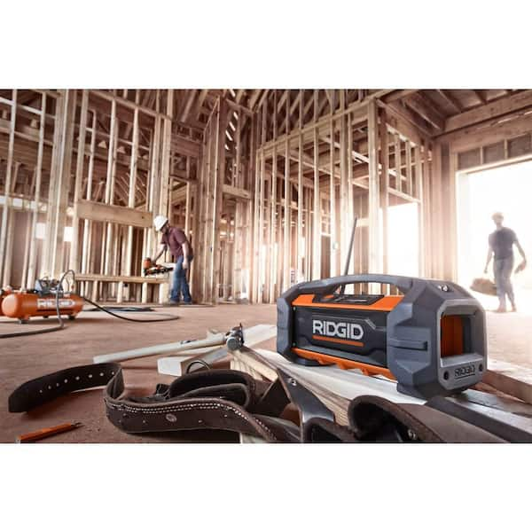 Ridgid gen5x jobsite discount radio