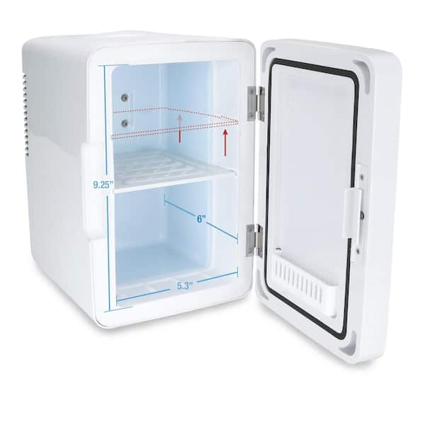 personal chiller mini fridge mirror