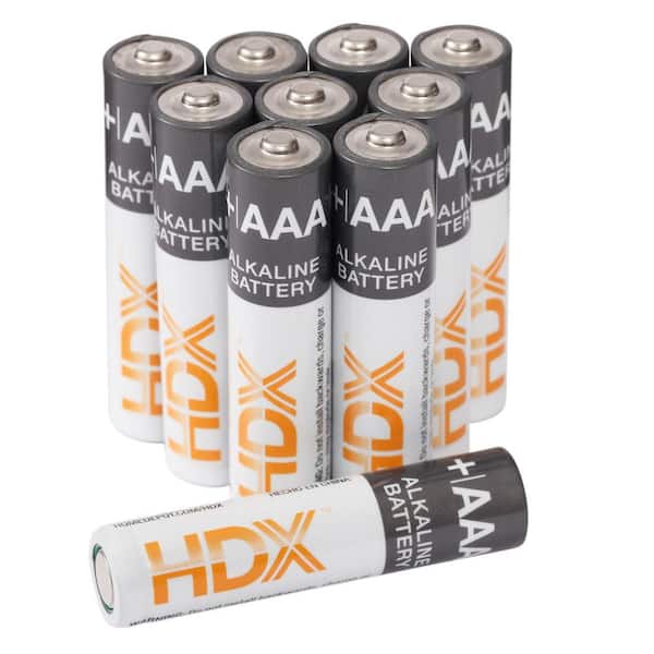 HDX AAA Alkaline Battery (48-Pack) 7171-24 - The Home Depot