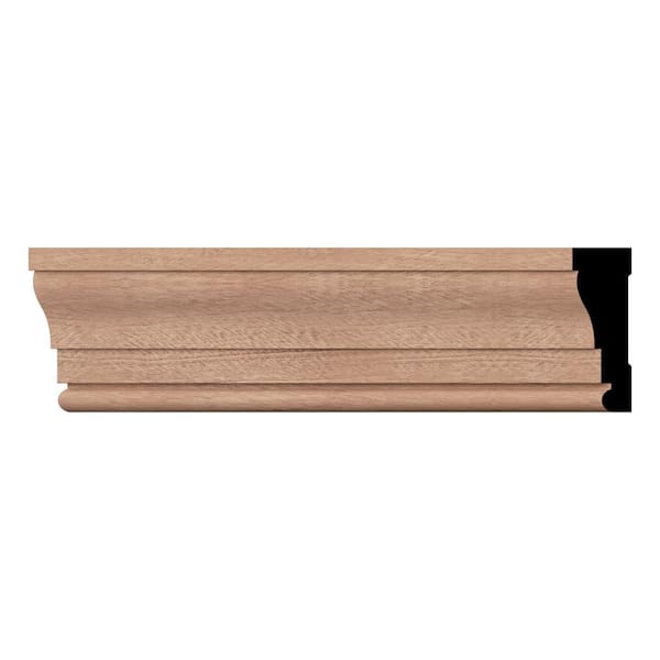 WM376 0.69 in. D x 2.25 in. W x 96 in. L Wood (Sapele Mahogany) Colonial Casing Moulding