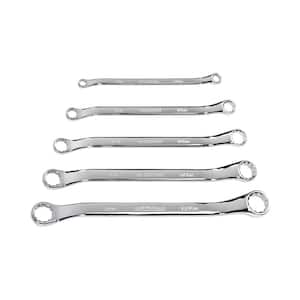 45-Degree Offset Box End Wrench Set, 5-Piece (1/4-13/16 in.)