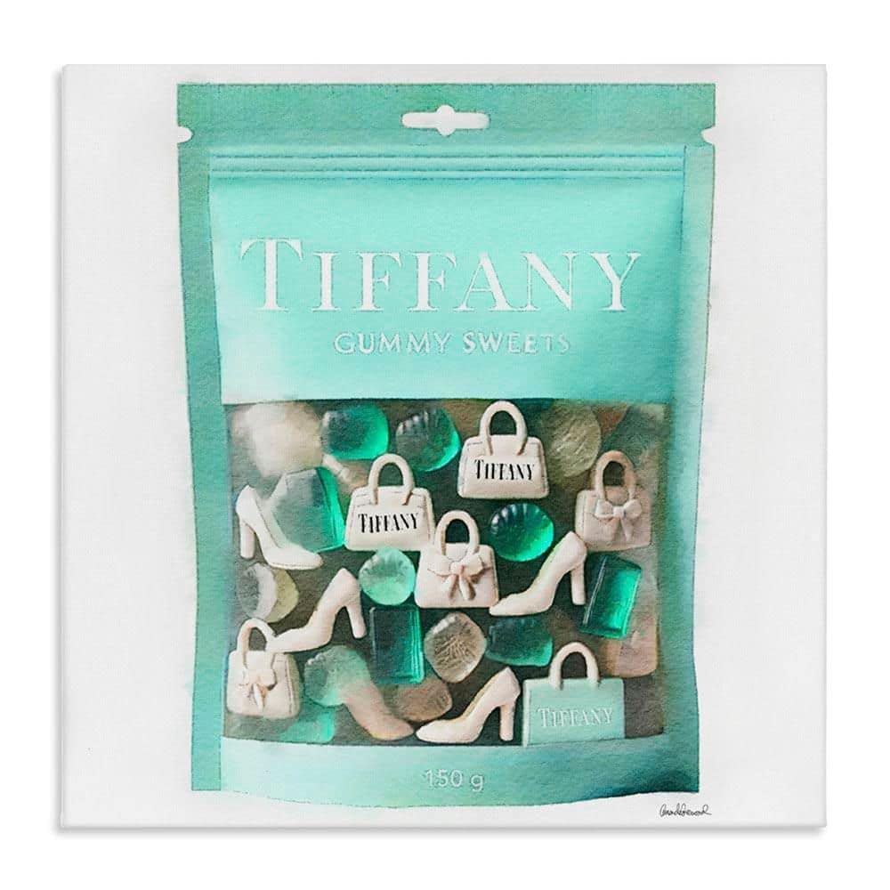 Chic Fashion Sweets by Amanda Greenwood Unframed Abstract Graphic Art Print 36 in. x 36 in. price history on PriceWatchPro