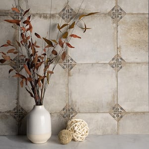 D'Anticatto Decor Savona 8-3/4 in. x 8-3/4 in. Porcelain Floor and Wall Tile (11.0 sq. ft./Case)