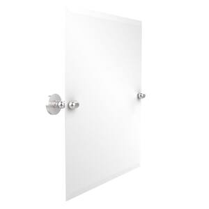 Allied Brass 21 in. x 26 in. Frameless Rectangle Ceiling Hung Mirror in  Satin Chrome CH-92-SCH - The Home Depot