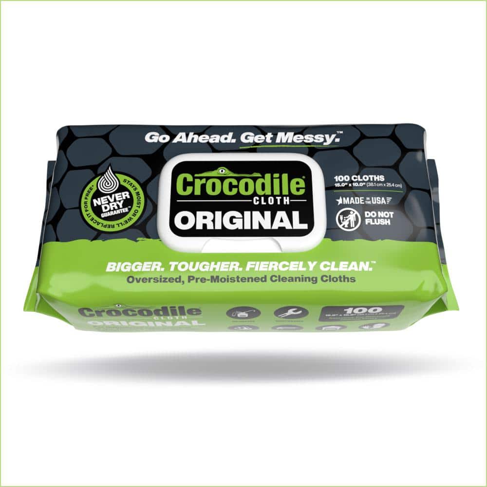 Crocodile Cloth Paint Wipes - INCREDIBLE! Spray Foam On Your Hands? THIS IS  THE FIX!!! 
