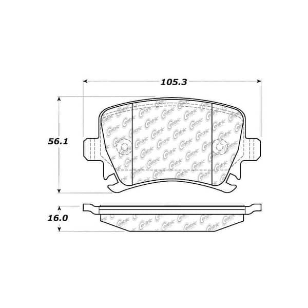 Centric Parts Disc Brake Pad Set