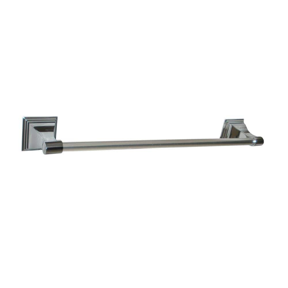 ARISTA Leonard Collection 24 in. Towel Bar in Chrome