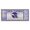 : FANMATS 23316 Minnesota Vikings Football Field Runner Rug -  30in. x 72in. XFIT Design : Sports & Outdoors