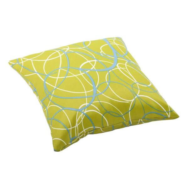 ZUO Bunny Square Outdoor Throw Pillow
