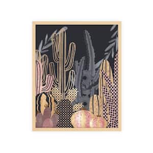 Desert Vibes 9 -Framed Giclee Abstract Art Print 22 in. x 18 in.