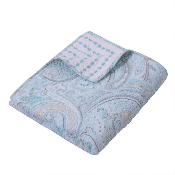 Spa blue throw blanket new arrivals