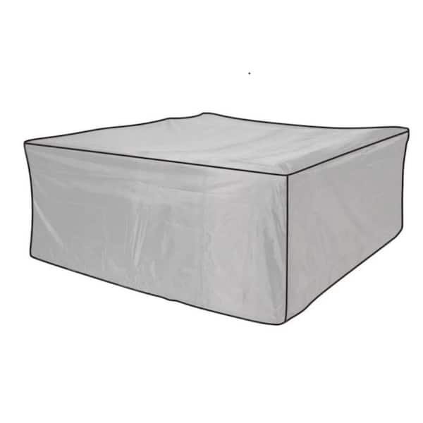 Oyezvary 106 x 106 in. Outdoor Sectional Sofa Cover Waterproof Polyester Fabric System Heavy-Duty Furniture Covers