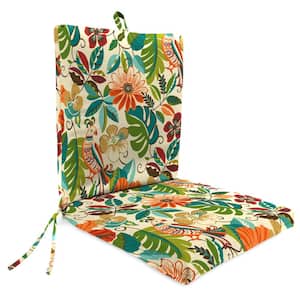 44 in. L x 21 in. W x 3.5 in. T Outdoor Chair Cushion in Lensing Jungle