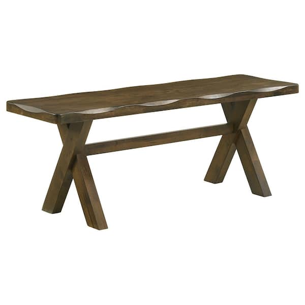 Coaster Alston Knotty Nutmeg Dining Bench