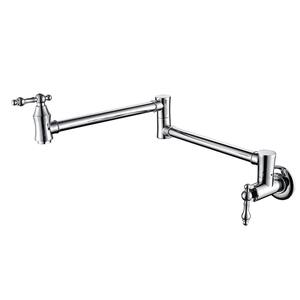 Alba Wall Mounted Pot Filler with in Chrome
