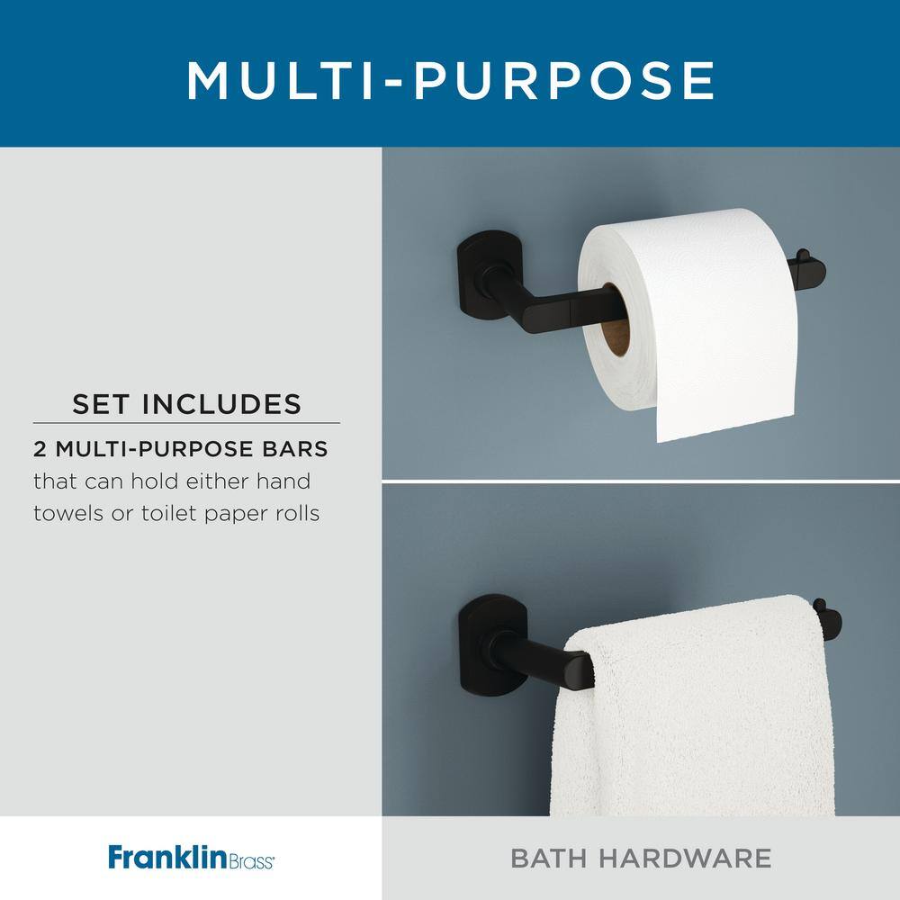 Nash Satin Gold 4-Piece Bathroom Hardware Set