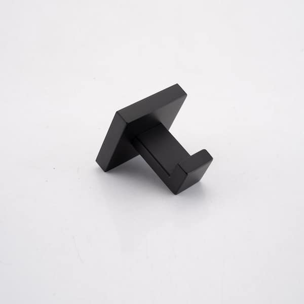 Flynama 6-Piece Bath Hardware Set with Mounting Hardware in Matte Black