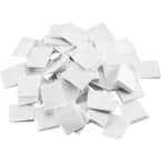 Flexible Tile Wedge Spacers for Aligning and Spacing Wall Tiles (500-Pack)