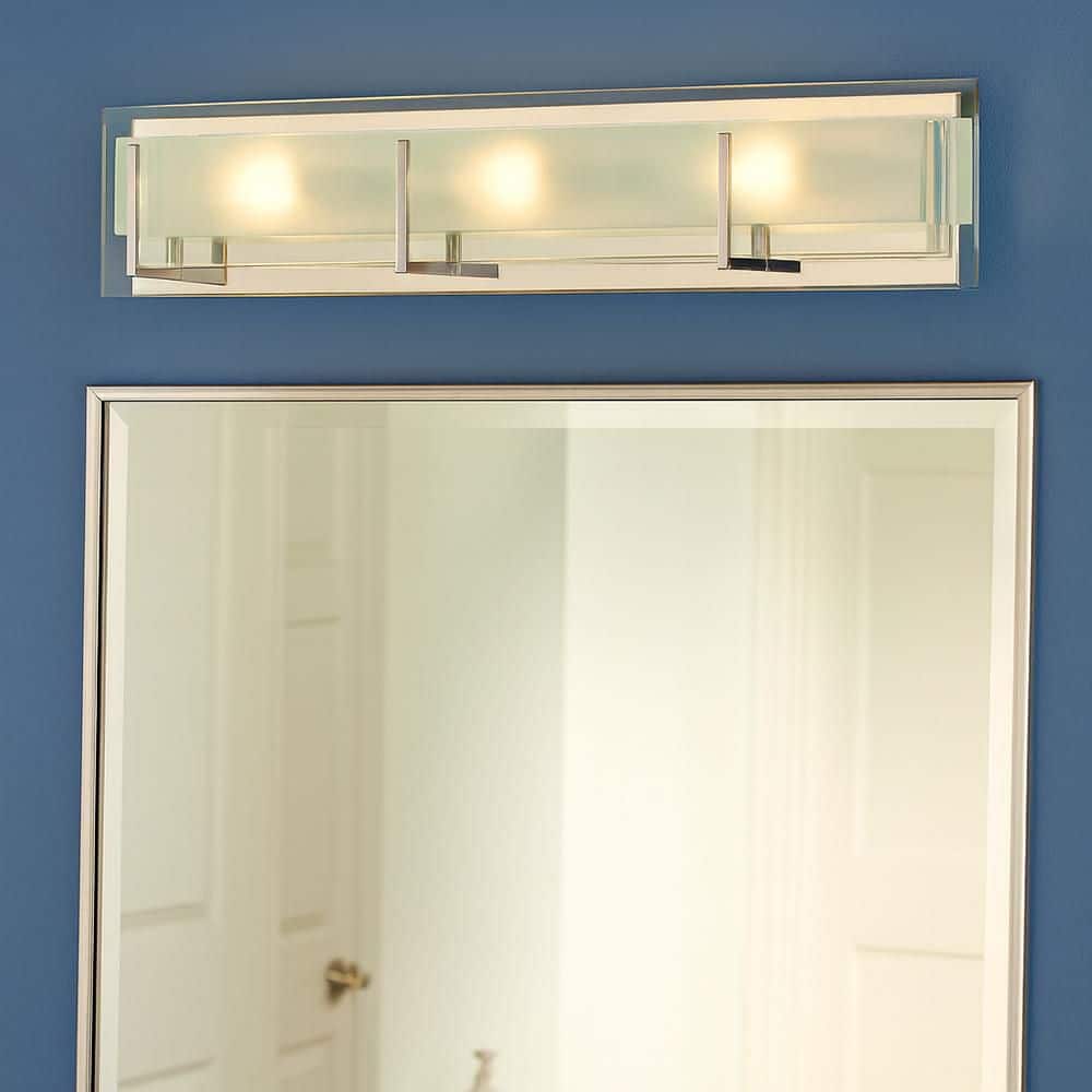 LATITUDE 37.5 in. 6-Light Chrome Vanity Light price history on PriceWatchPro