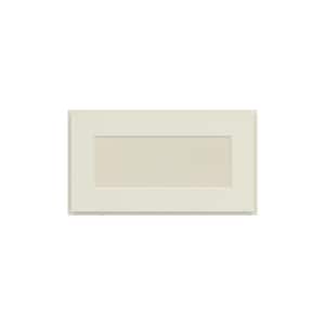 21 in. W x 12 in. D x 12 in. H in Antique White Ready to Assemble Wall Kitchen Cabinet with No Glasses