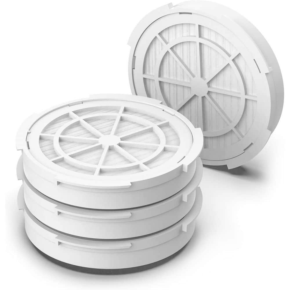 250 sq. ft. HEPA for Room in White 1-Year Pack Air Purifier Replacement Filter for AP001R, True HEPA Filter, 4 Pack price history on PriceWatchPro
