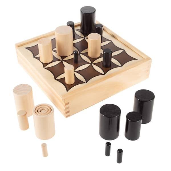 Games Tic Tac Toe Wooden Board Game