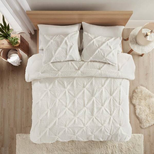  Lush Decor Olivia Sherpa Decorative Pillow, 20 x 20, Neutral  : Home & Kitchen