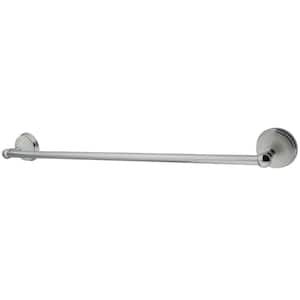 Victorian 24 in. Wall Mount Towel Bar in Polished Chrome