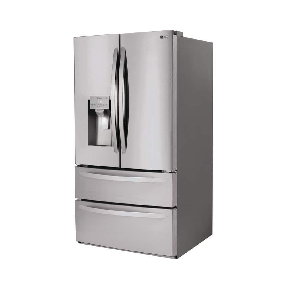 Stainless Steel Smart French Door Refrigerator with Ice Maker
