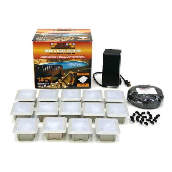 Kerr Lighting Deck/Dock-Mount 14-Light Outdoor Light Kit