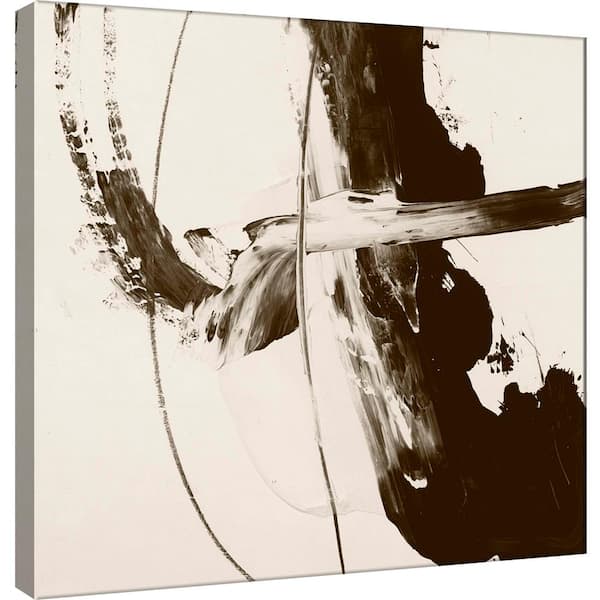 PTM Images 15 in. x 15 in. ''Sepia H'' Printed Canvas Wall Art