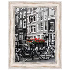 Alexandria White Wash Wood Picture Frame Opening Size 18 x 24 in.