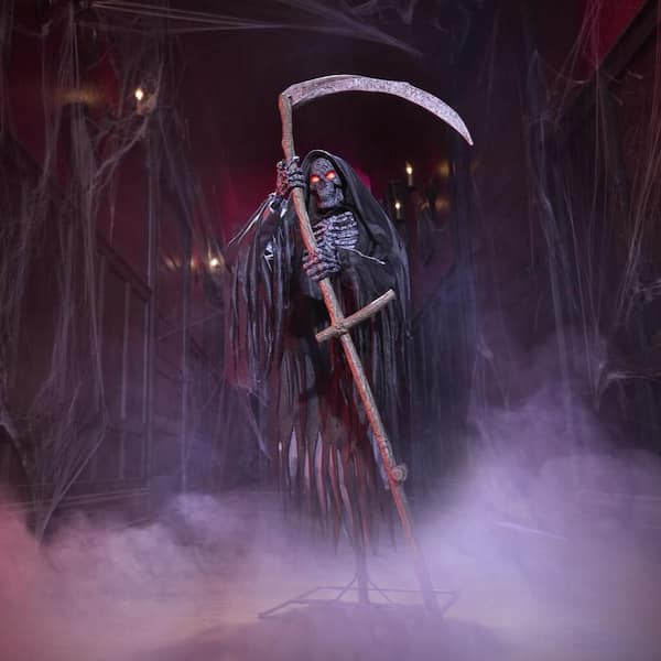 3 ft. Grave & Bones LED Levitating Reaper