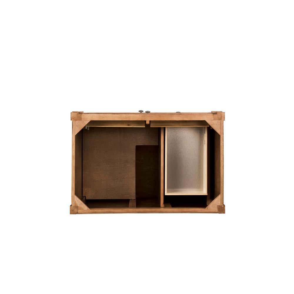 Saddle Brown 36" Single Freestanding Bathroom Vanity Base
