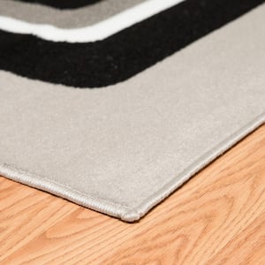 Spaces Silver 2 ft. x 3 ft. Indoor Area Rug