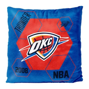 NBA Thunder Connector Velvet Reverse Pillow