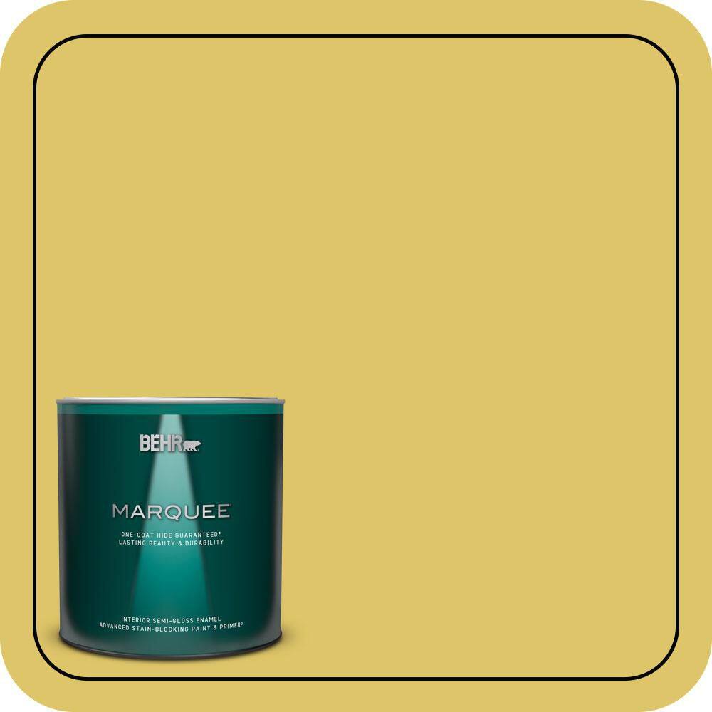 1 qt. #380D-5 California Dreaming Semi-Gloss Enamel Interior Paint & Primer product image for price tracking